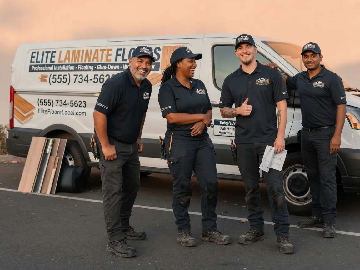 Laminate flooring installation company in Fredonia, WI